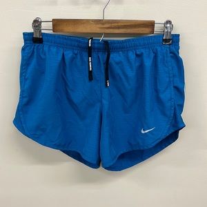 Blue Nike shorts